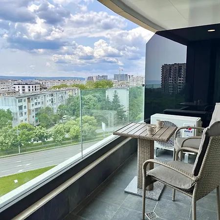 New In Breeze With Panoramic Sea View And Parking * Βάρνα